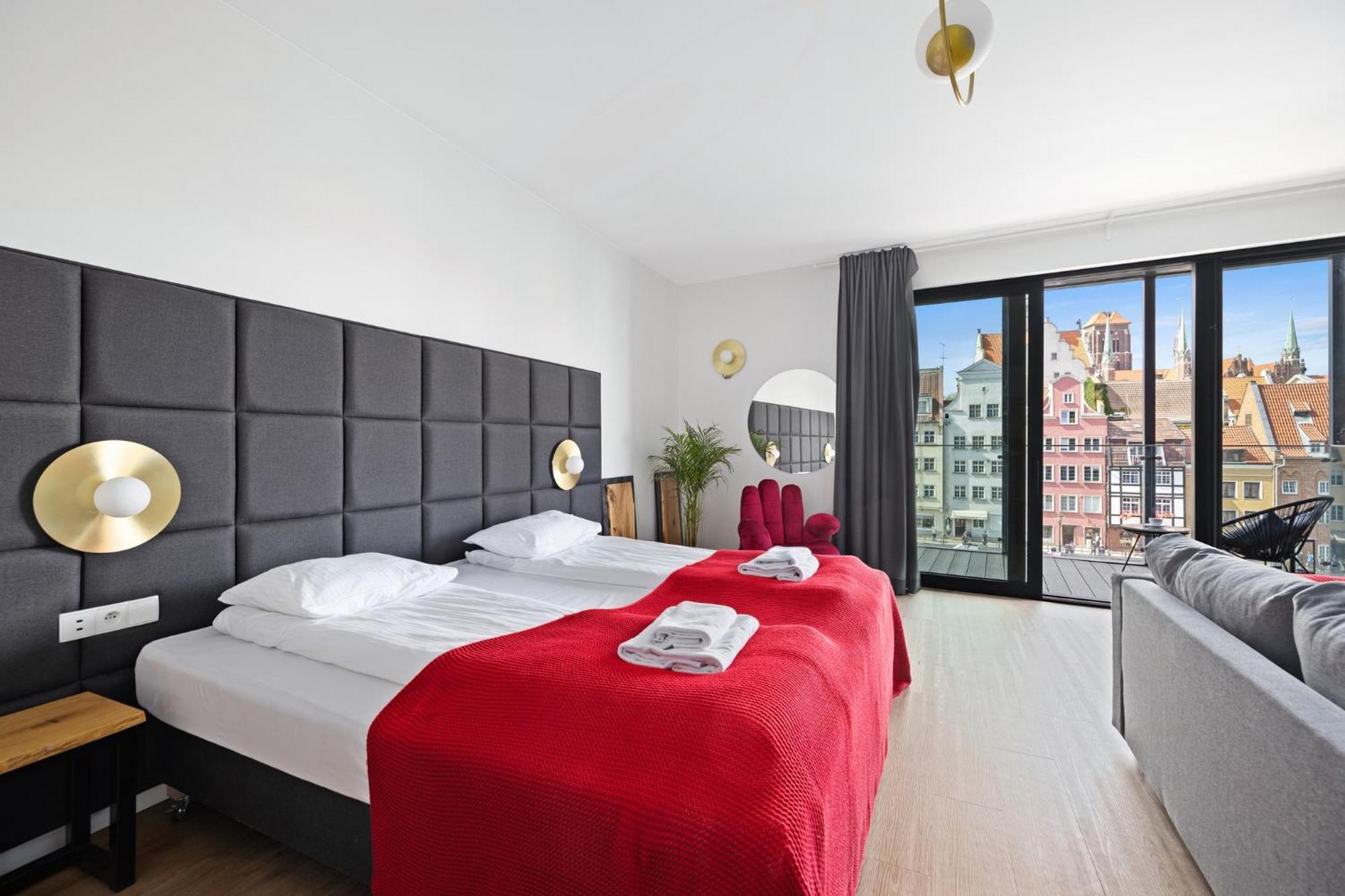Rent Like Home - Apartamenty W Deo Plaza Gdańsk Rum bild